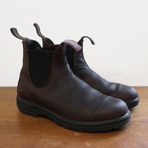 Blundstone Classic Brown Leather Pull Up Work Boots size 5.5 AU / 8.5 US women
